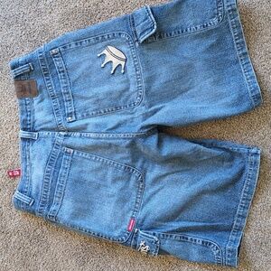 Vintage JNCO Jean Denim Crown Shorts Jorts